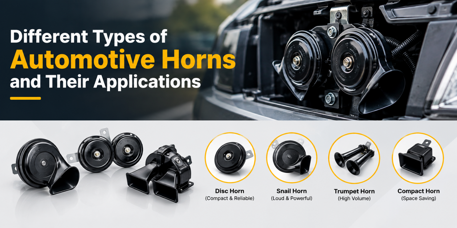 Automotive Horn Types